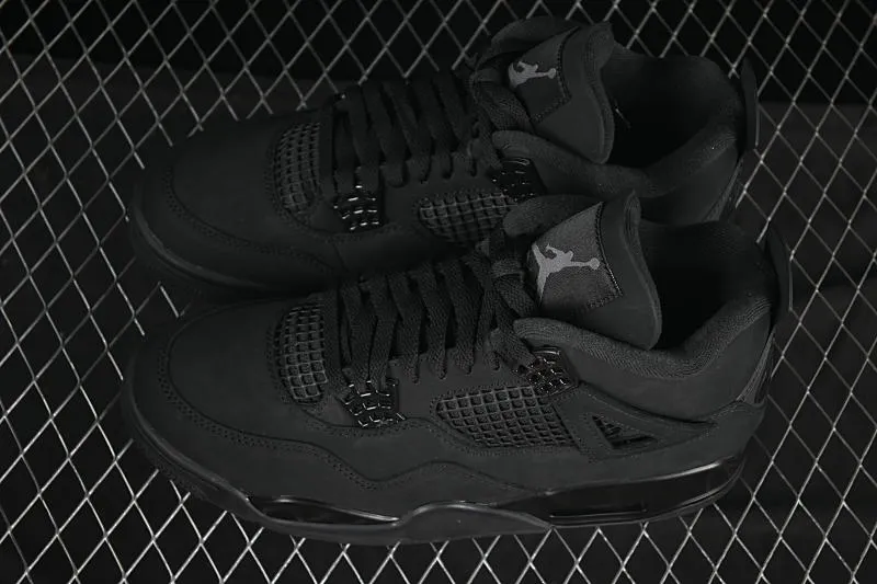 All categories Air Jordan Jordan series basketball shoes Air Jordan 4 GX foreign trade version Air Jordan 4 Retro "Black Cat" AJ4 Joe 4 new black cat FV5029-010